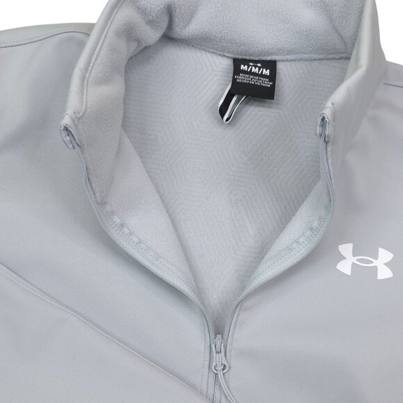 Under Armour Shield Jacket Infrared M Windproof Water-Repellent ColdGear Fitted - Picture 12 of 16